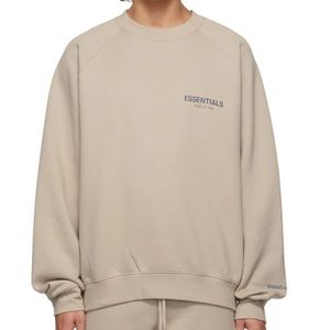 Fear of God Essentials Pullover Crewneck Sweatshirt String Small